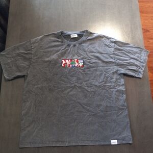 Vintage Grafitti Faded Gray T Shirt Maezen Wear Art Size XL